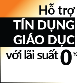 Hỗ trợ TÍN DỤNG GIÁO DỤC với lãi suất 0 %