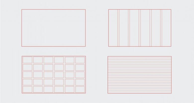 Lưới (Grid System) trong thiết kế Web hiện đại
