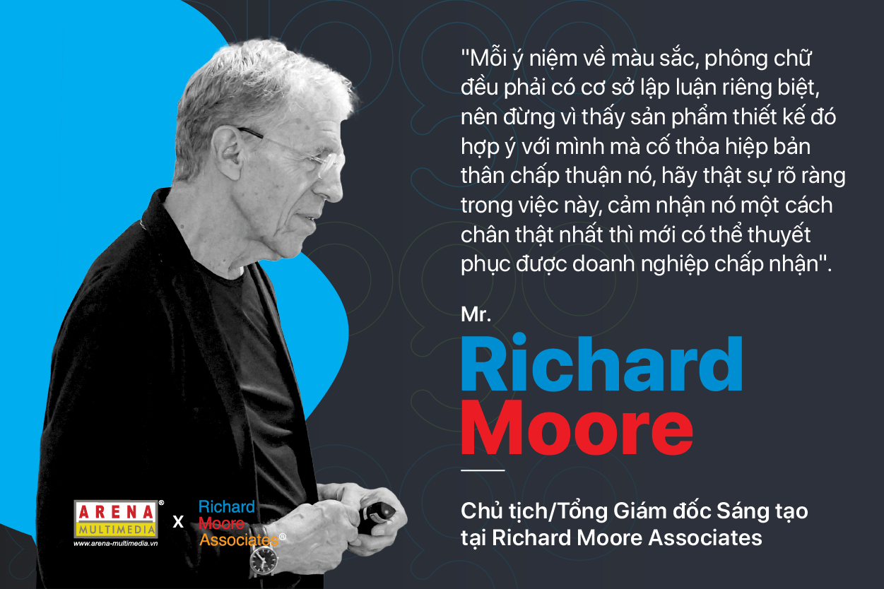 Cuộc dạo chơi với logo cùng Ông Richard Moore