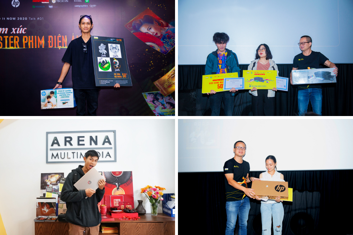 Arena Multimedia cảm ơn các Nhà tài trợ và Bảo trợ truyền thông đã đồng hành cùng Show It NOW 2020