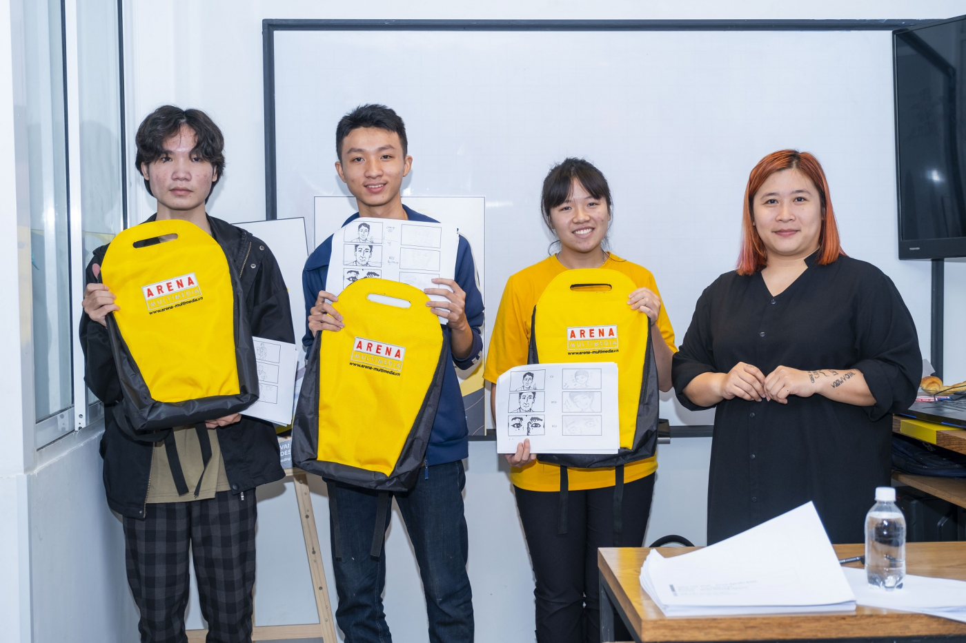 Một ngày nhập vai Multimedia Designer của các bạn trẻ tại ngày hội Arena Open Day 2020