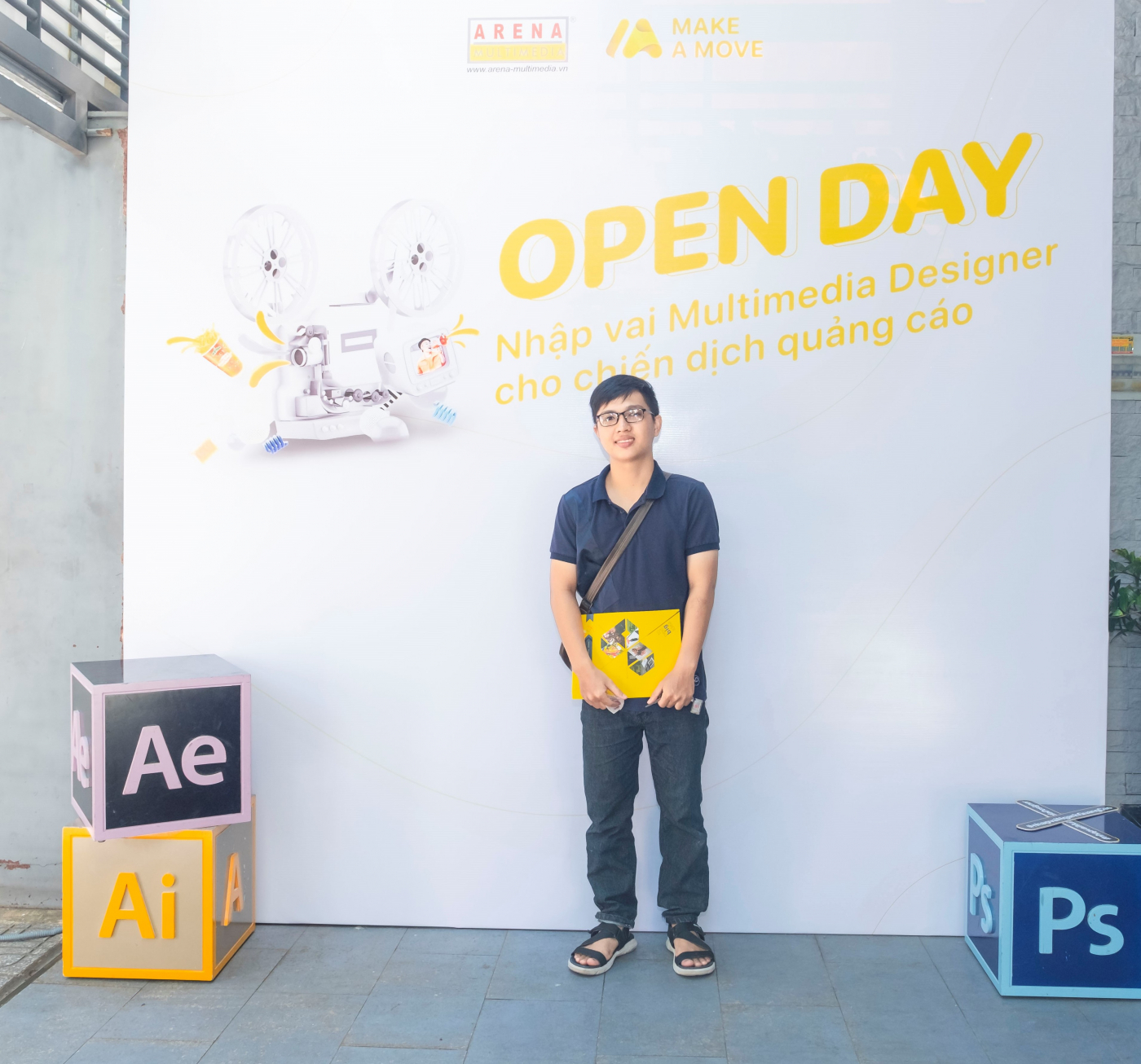 Một ngày nhập vai Multimedia Designer của các bạn trẻ tại ngày hội Arena Open Day 2020