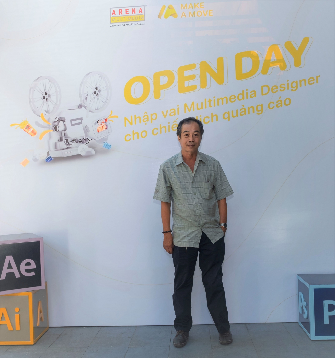 Một ngày nhập vai Multimedia Designer của các bạn trẻ tại ngày hội Arena Open Day 2020