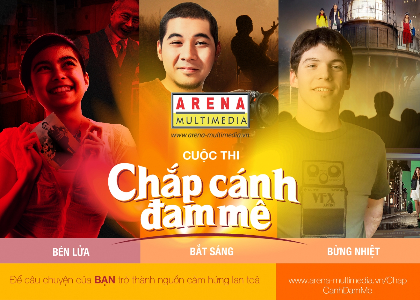 Các cuộc thi thiết kế, sáng tạo của Arena Multimedia Các cuộc thi thiết kế, sáng tạo của Arena Multimedia