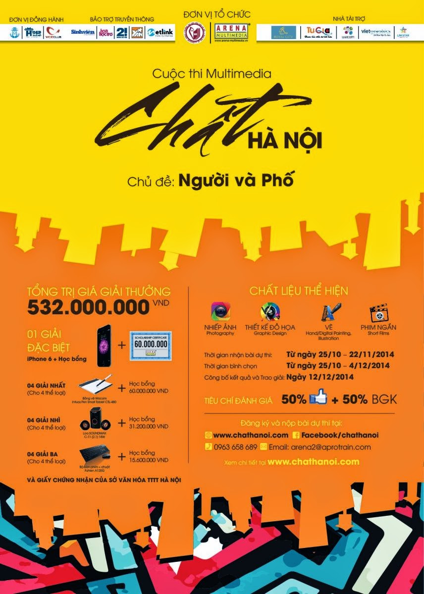 Các cuộc thi thiết kế, sáng tạo của Arena Multimedia Các cuộc thi thiết kế, sáng tạo của Arena Multimedia