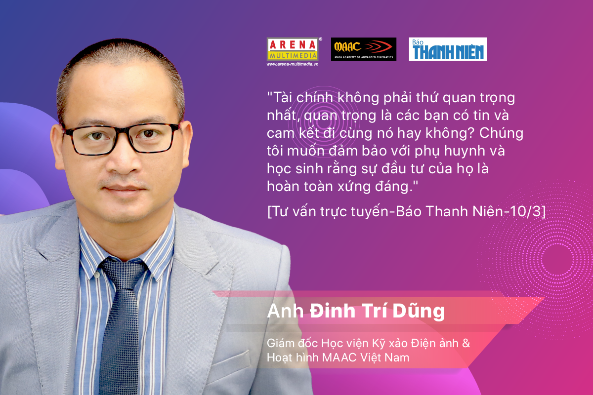 Giúp bạn chọn nghề Thiết kế - Làm phim - Kỹ xảo điện ảnh - Hoạt hình