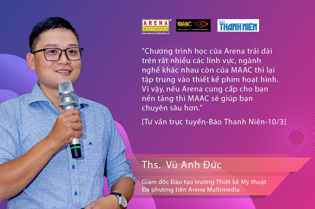 Giúp bạn chọn nghề Thiết kế - Làm phim - Kỹ xảo điện ảnh - Hoạt hình
