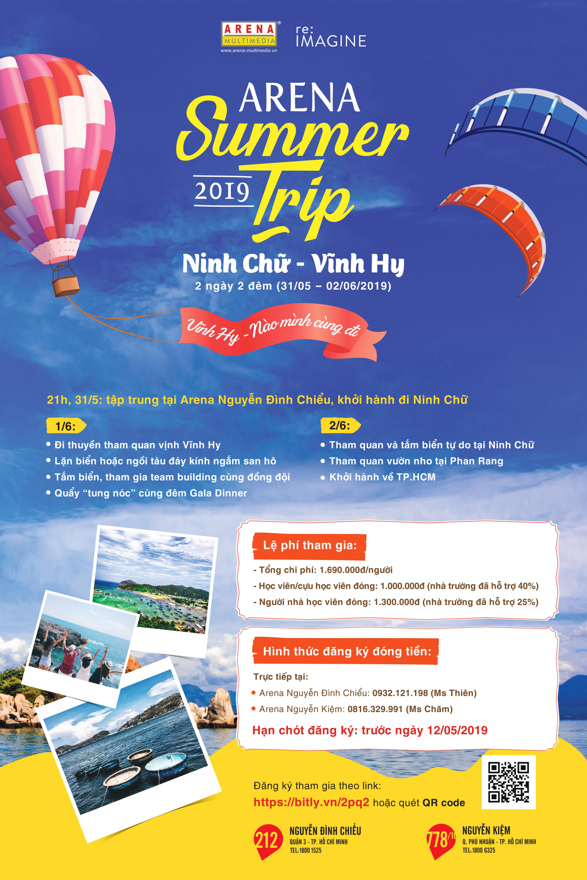 Arena Multimedia Summer Trip 2019 – Vĩnh Hy, nào mình cùng đi! Arena Multimedia Summer Trip 2019 – Vĩnh Hy, nào mình cùng đi!
