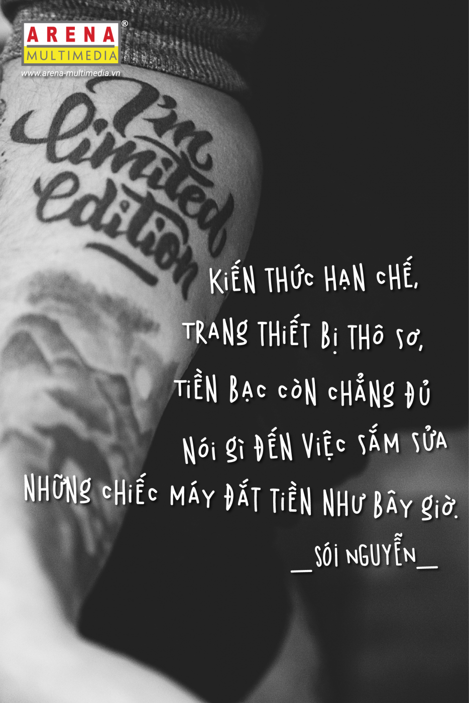 Sói Nguyễn Tattoo: “Chất riêng sẽ giúp tác phẩm của bạn đi xa mà chẳng cần chạy theo số đông”