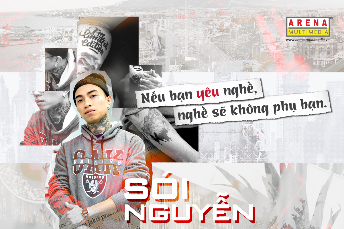 Sói Nguyễn Tattoo: “Chất riêng sẽ giúp tác phẩm của bạn đi xa mà chẳng cần chạy theo số đông” Sói Nguyễn Tattoo: “Chất riêng sẽ giúp tác phẩm của bạn đi xa mà chẳng cần chạy theo số đông”