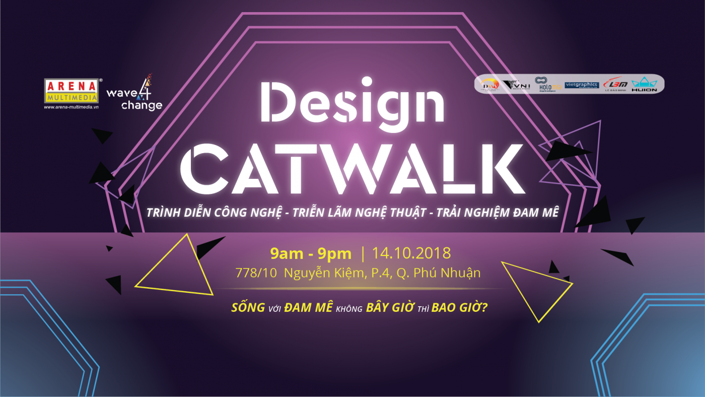 Thông tin đối tác công nghệ tại ngày hội Design Catwalk (14.10) Thông tin đối tác công nghệ tại ngày hội Design Catwalk (14.10)