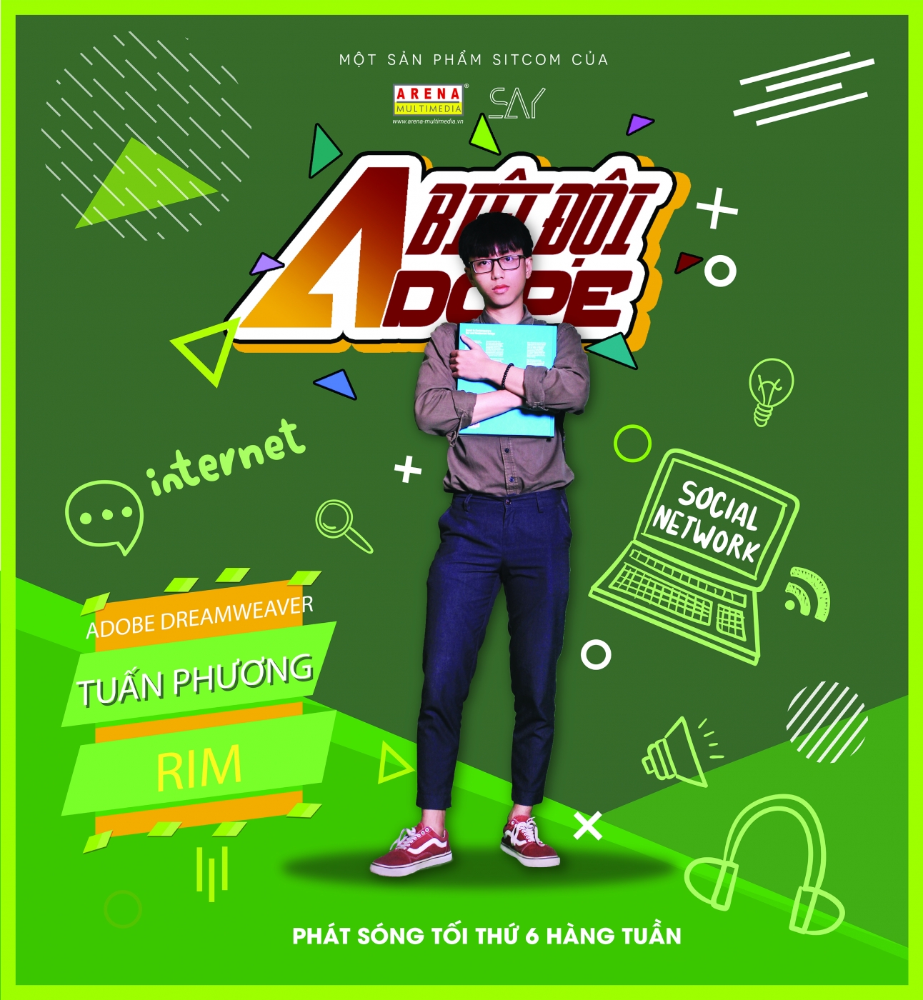 Arenaites ra mắt sitcom Biệt đội A-Dope chính tay “nhà làm”