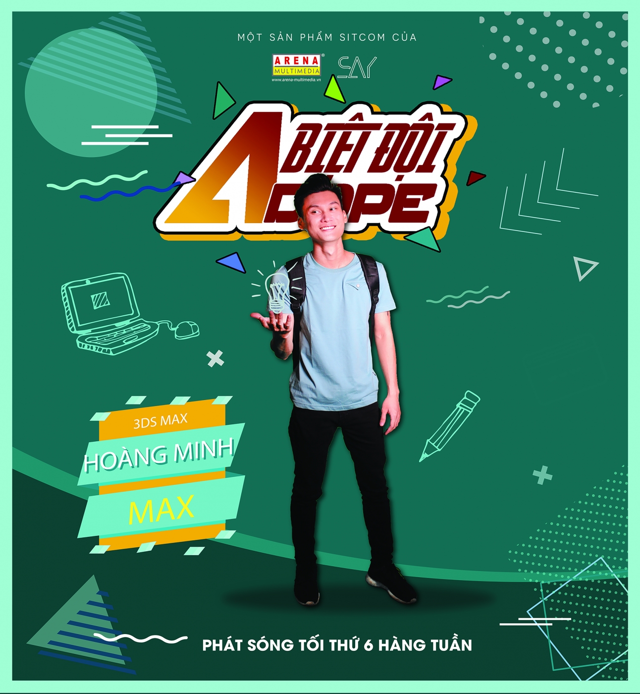 Arenaites ra mắt sitcom Biệt đội A-Dope chính tay “nhà làm”