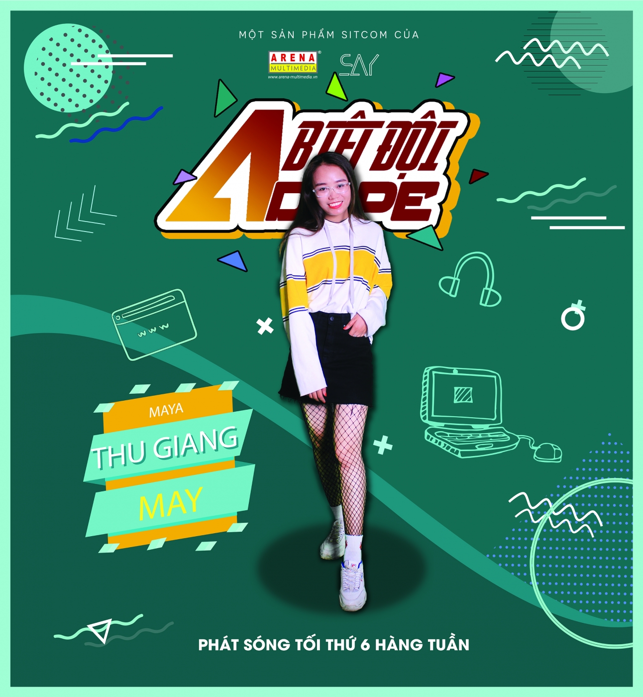 Arenaites ra mắt sitcom Biệt đội A-Dope chính tay “nhà làm”