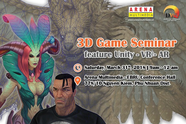 Hội thảo 3D Game cùng Digital Works Việt Nam