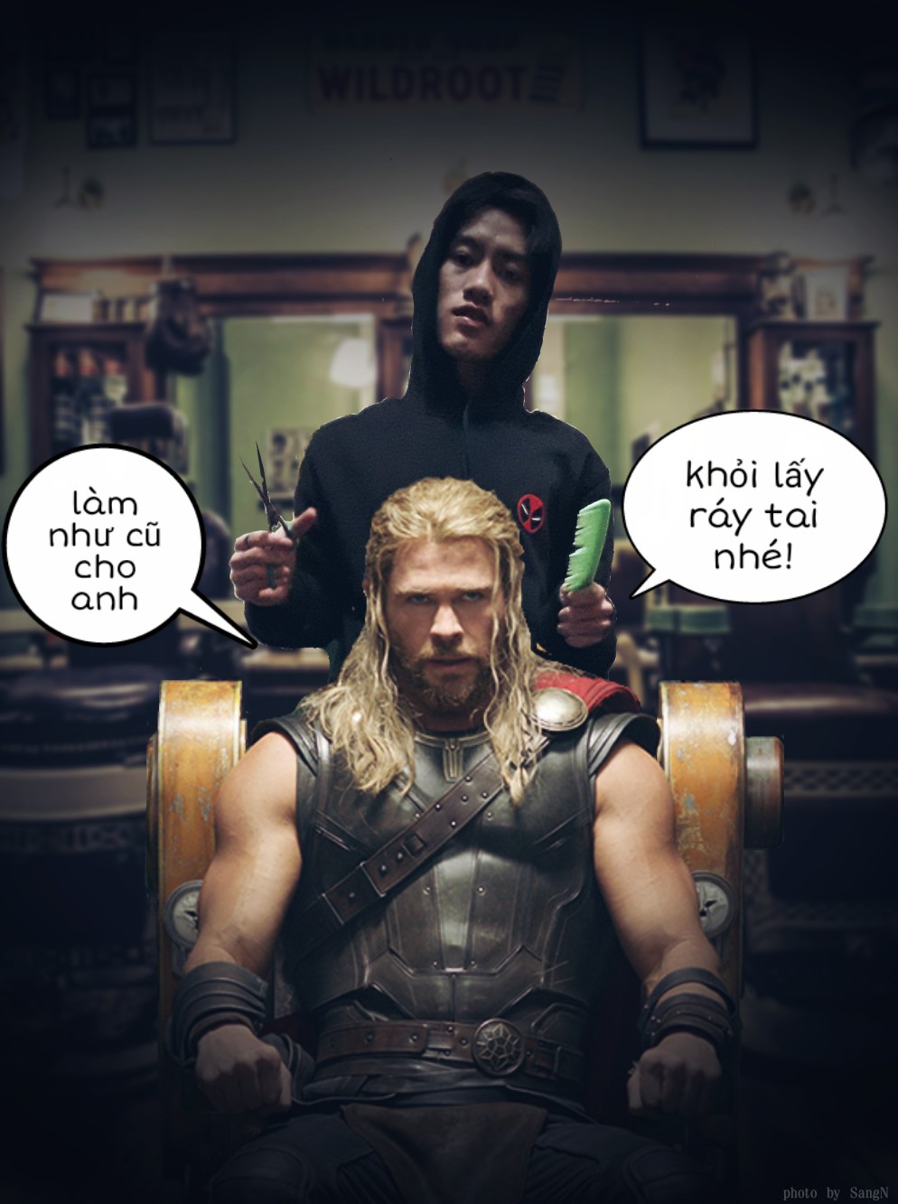 Giới trẻ đua nhau chế ảnh biệt đội Avengers trước thềm năm mới Giới trẻ đua nhau chế ảnh biệt đội Avengers trước thềm năm mới