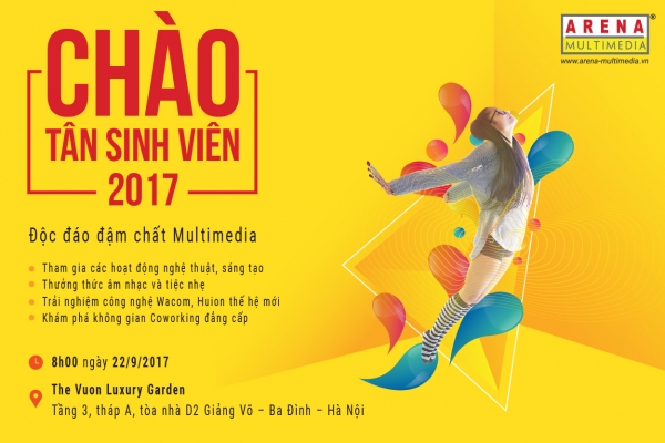 thông báo chương trình Chào Tân Sinh Viên 2017