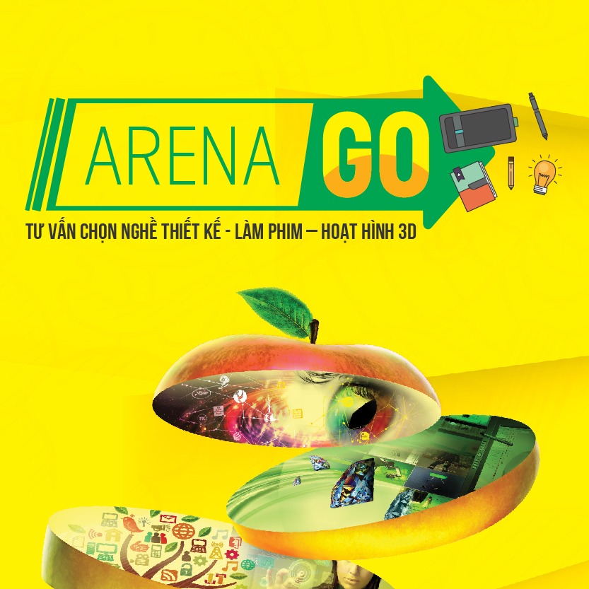 Arena GO: Tư vấn chọn nghề Thiết kế - Làm phim – Hoạt hình 3D