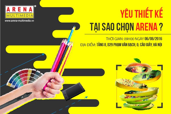 Yêu thiết kế - Tại sao chọn Arena?