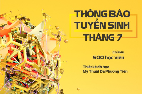 Arena Multimedia: Tuyển sinh khóa Thiết kế Đồ họa & Mỹ thuật Đa phương tiện tháng 07/2016