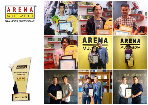 Arena Multimedia liên tiếp 3 năm nhận giải thưởng toàn cầu và những điều đáng nhớ 2015