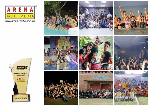 Arena Multimedia liên tiếp 3 năm nhận giải thưởng toàn cầu và những điều đáng nhớ 2015