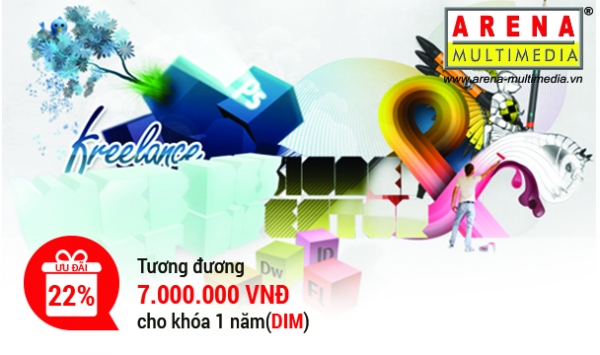 Online Friday 2015 - Arena Multimedia ưu đãi 33% học phí các khóa học
