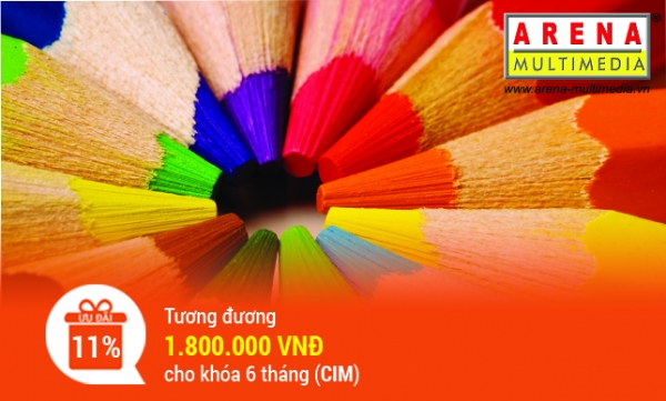 Online Friday 2015 - Arena Multimedia ưu đãi 33% học phí các khóa học