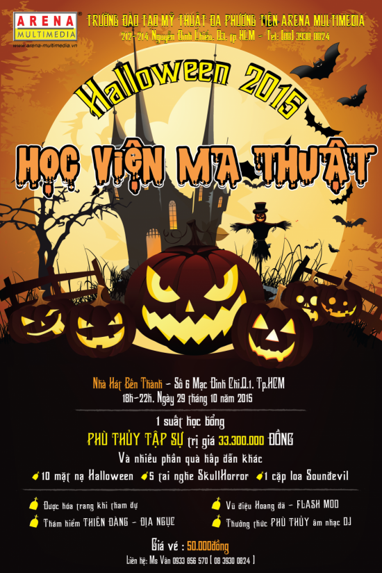 Halloween 2015: Ma quái trở lại cùng Học viện Ma thuật Halloween-2015-1