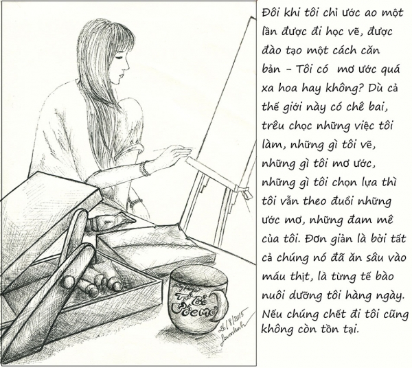 Bài dự thi Chắp cánh Đam mê: Đam mê bắt đầu từ ước mơ Bài dự thi Chắp cánh Đam mê: Đam mê bắt đầu từ ước mơ