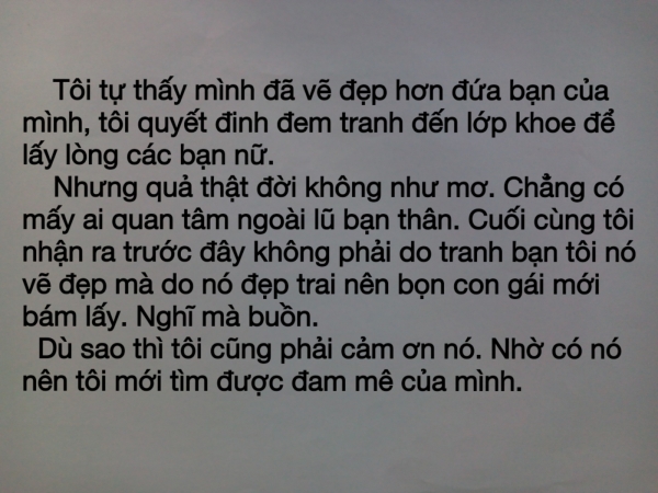 Bài dự thi Chắp cánh Đam mê: Kẻ thắng, người thua hơn nhau ở ý chí Bài dự thi Chắp cánh Đam mê: Kẻ thắng, người thua hơn nhau ở ý chí