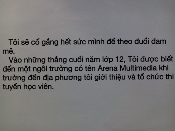 Bài dự thi Chắp cánh Đam mê: Kẻ thắng, người thua hơn nhau ở ý chí Bài dự thi Chắp cánh Đam mê: Kẻ thắng, người thua hơn nhau ở ý chí
