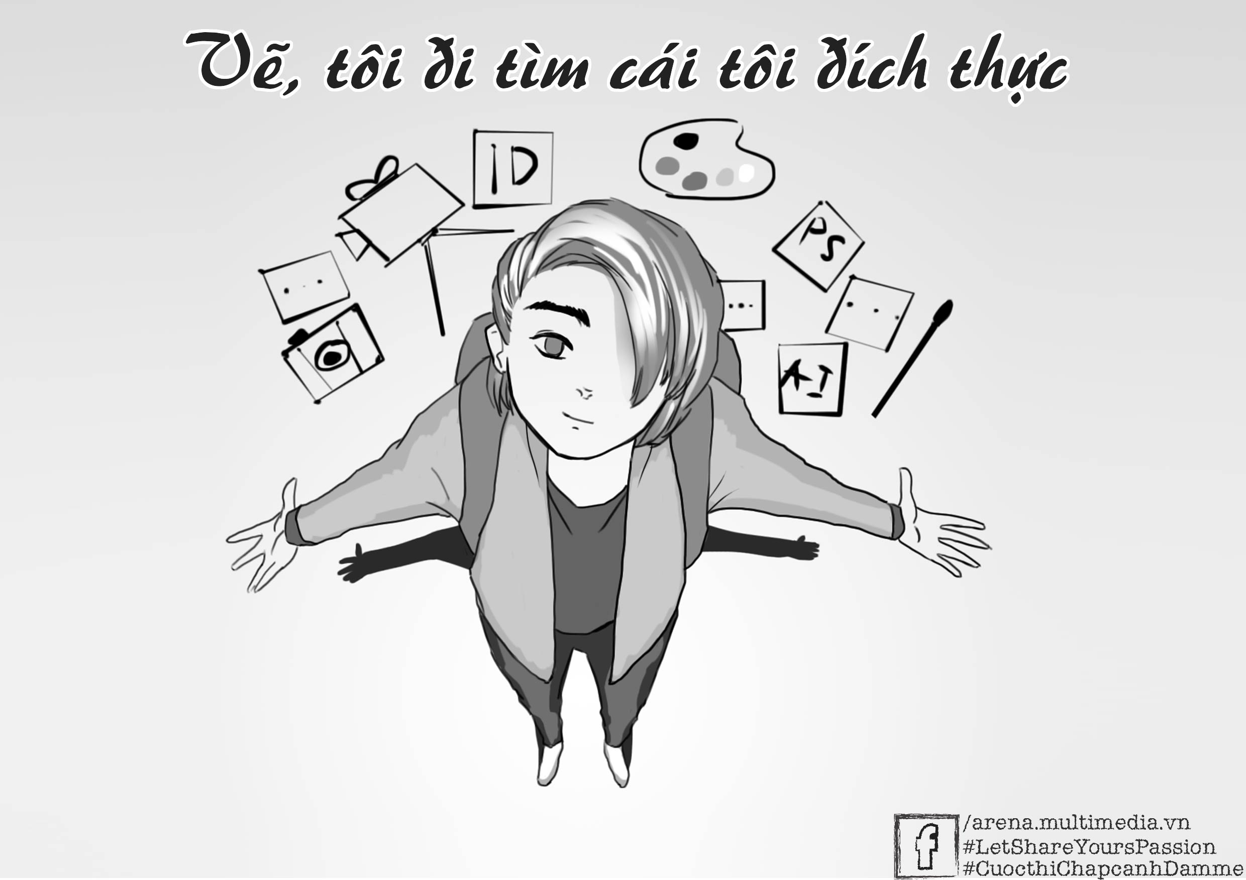 Câu chuyện Chắp cánh đam mê: Vẽ, tôi đi tìm cái tôi đích thực Câu chuyện Chắp cánh đam mê: Vẽ, tôi đi tìm cái tôi đích thực