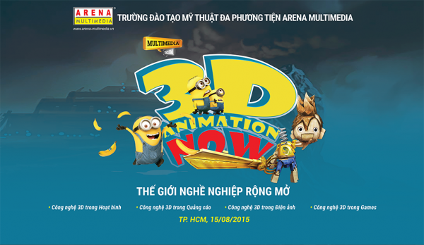 Hội thảo: 3D Animation NOW - Thế giới nghề nghiệp rộng mở