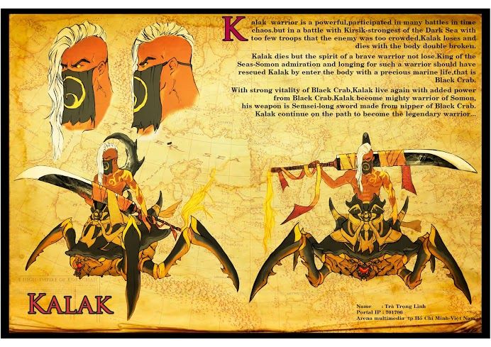 Tác phẩm giải nhất “anh hùng Kalak”