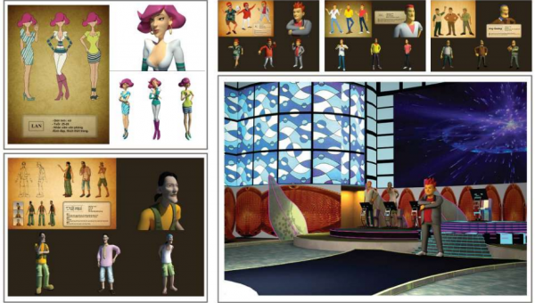Arena Multimedia dạy thiết kế đồ họa, concerp art