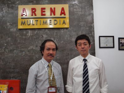Digital Works đến thăm trường Arena Multimedia
