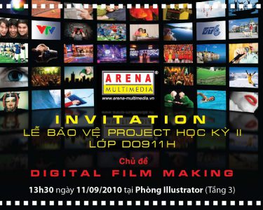 Đạo diễn Nguyễn Hữu Phần chia sẻ kinh nhiệm làm phim cùng sinh viên trường Arena Multimedia