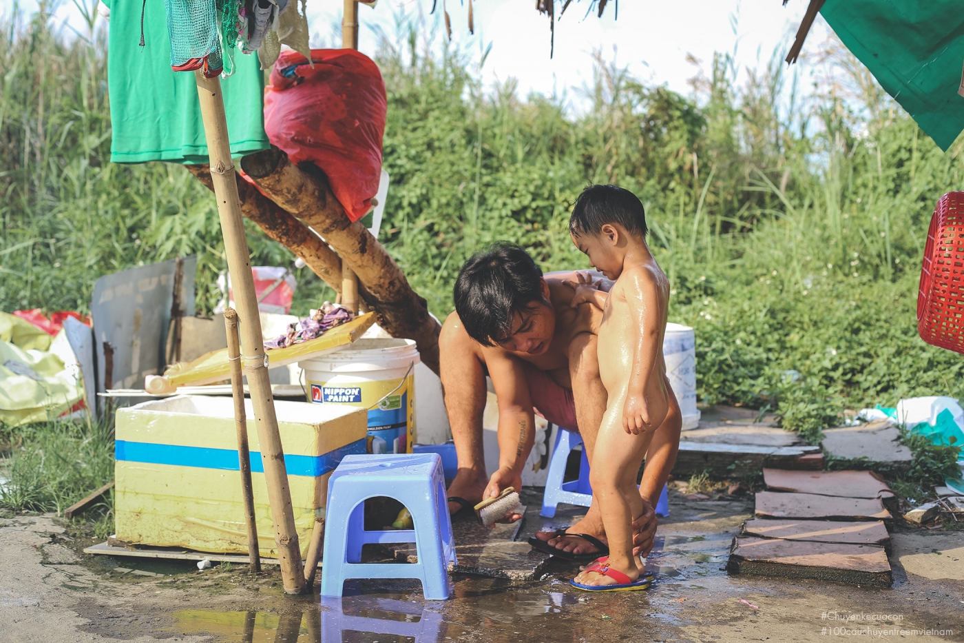 Câu chuyện số 4: Nụ cười vẫn nở trên đất Thủ Thiêm Câu chuyện số 4: Nụ cười vẫn nở trên đất Thủ Thiêm