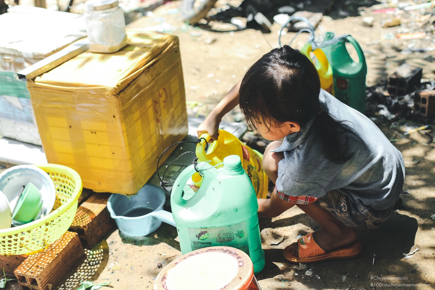 Câu chuyện số 3: Ngà và nàng Elsa trên đồi rác