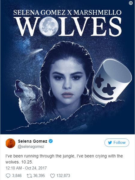 Bạn nghĩ sao về bìa single “Wolves” của Selena Gomez?