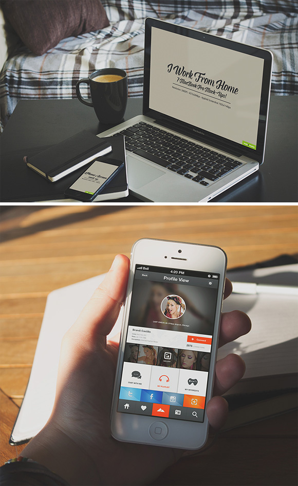 25 mẫu free mockup đẹp tuyệt cho designers (phần 1)