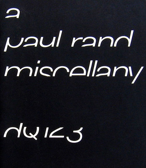 arena multimedia Paul Rand nhà thiết kế đại tài