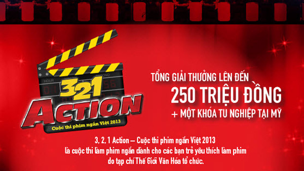 3, 2, 1 ACTION – Cuộc thi phim ngắn Việt 2013
