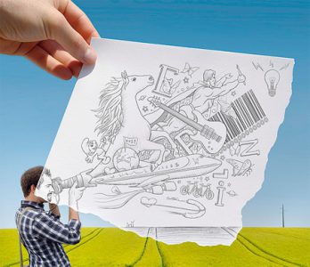 Những bức hình ghép thực ảo đầy sáng tạo