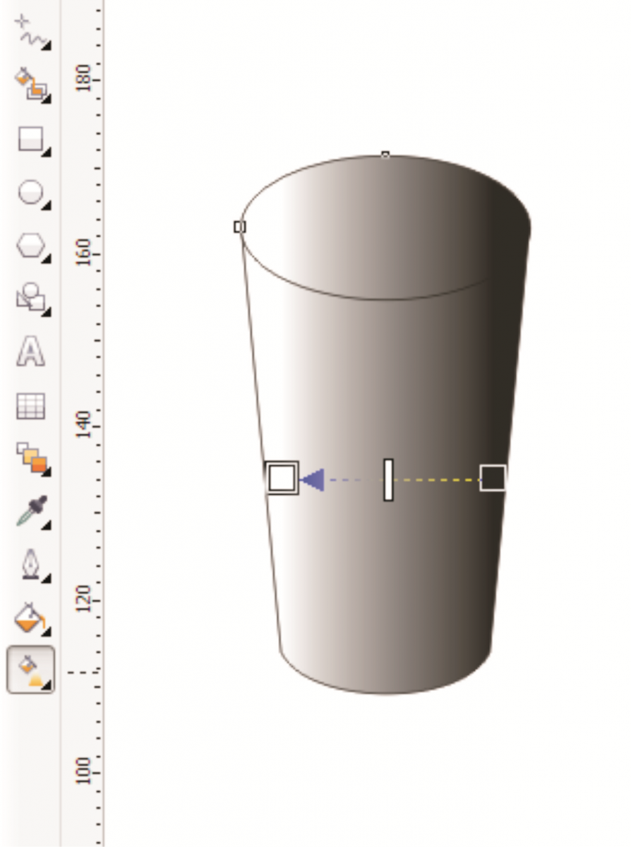 Biến tấu các hình chữ nhật và ellip với Coreldraw – Tô màu chuyển sắc