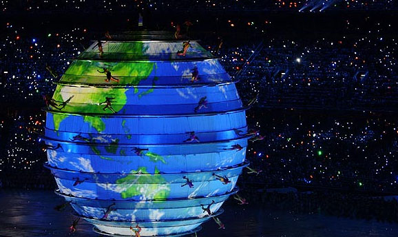 Bữa tiệc của âm thanh và sắc màu tại lễ khai mạc Olympics Bắc Kinh