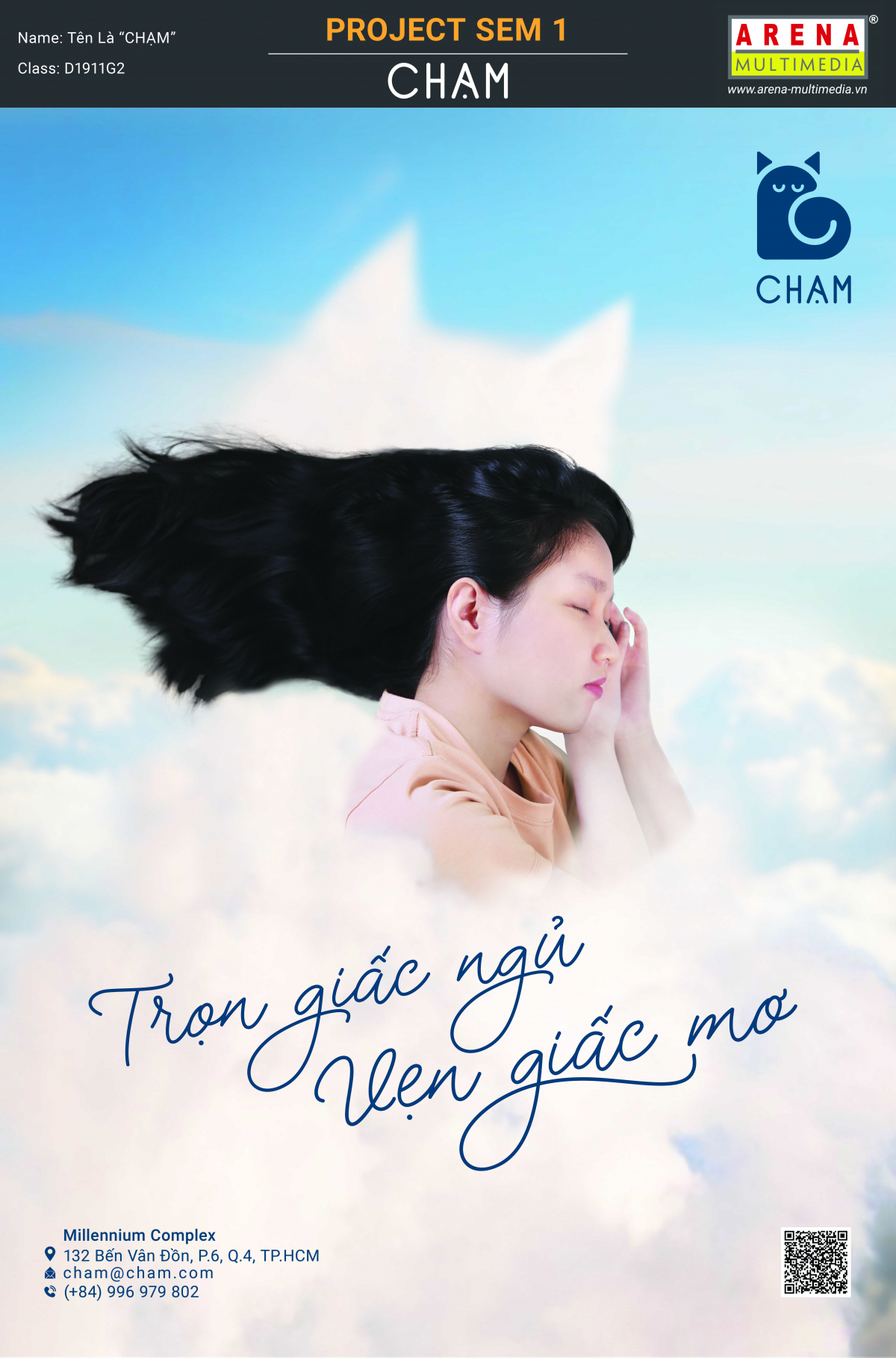 Bộ nhận diện thương hiệu “CHẠM”