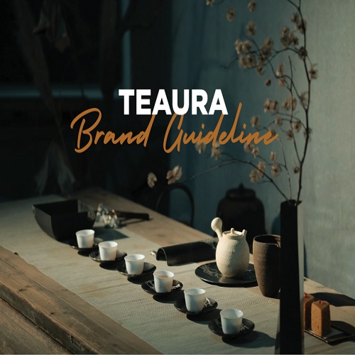 Bộ nhận diện thương hiệu Trà TEAURA