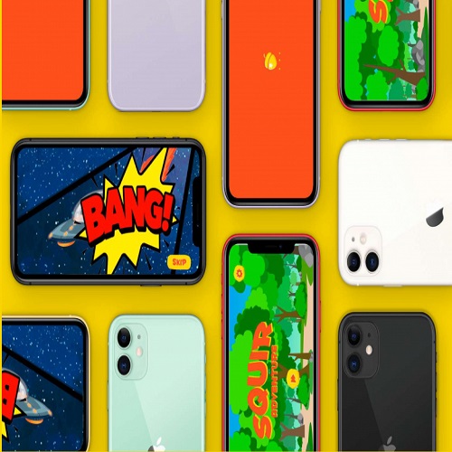Thiết kế giao diện App Game "Squir Adventure"